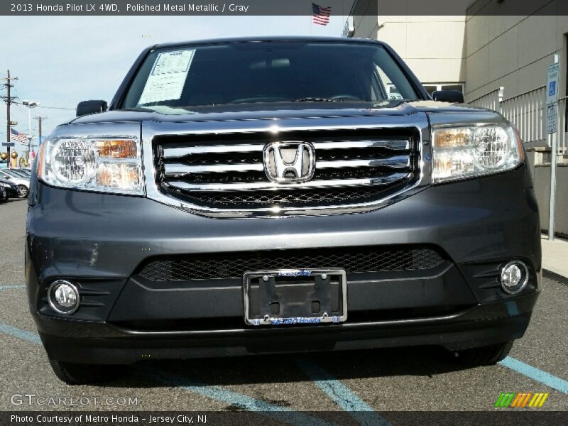 Polished Metal Metallic / Gray 2013 Honda Pilot LX 4WD