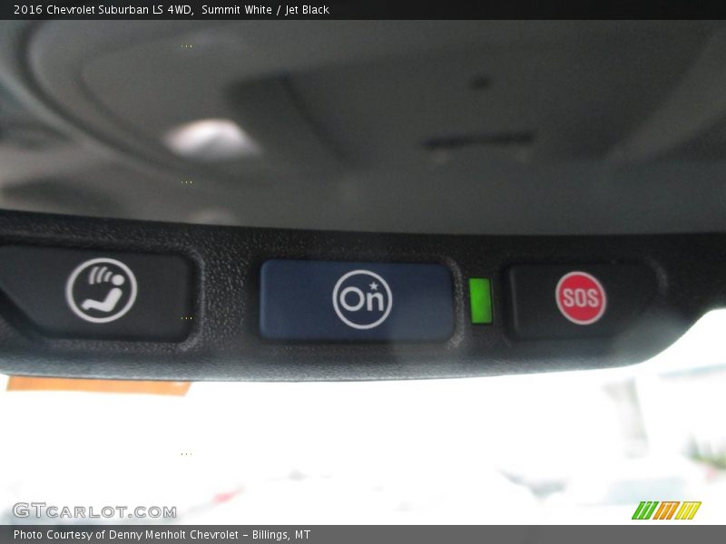 Summit White / Jet Black 2016 Chevrolet Suburban LS 4WD