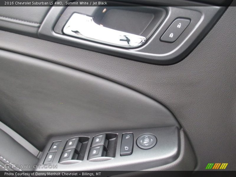 Summit White / Jet Black 2016 Chevrolet Suburban LS 4WD