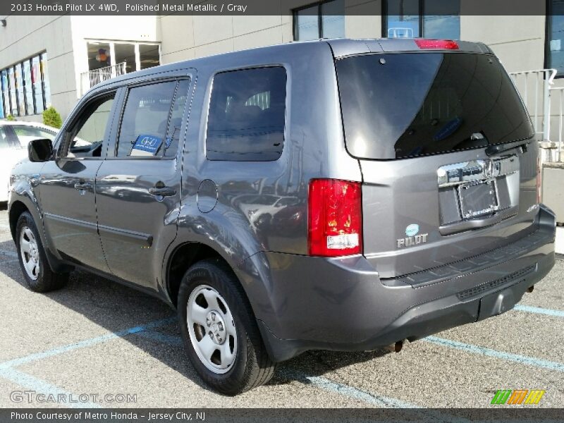 Polished Metal Metallic / Gray 2013 Honda Pilot LX 4WD