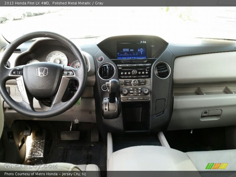 Polished Metal Metallic / Gray 2013 Honda Pilot LX 4WD