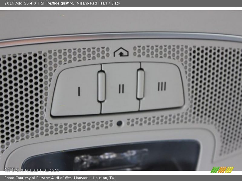 Controls of 2016 S6 4.0 TFSI Prestige quattro