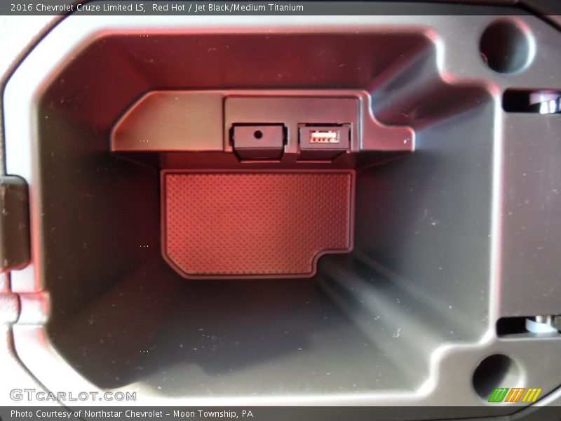 Red Hot / Jet Black/Medium Titanium 2016 Chevrolet Cruze Limited LS