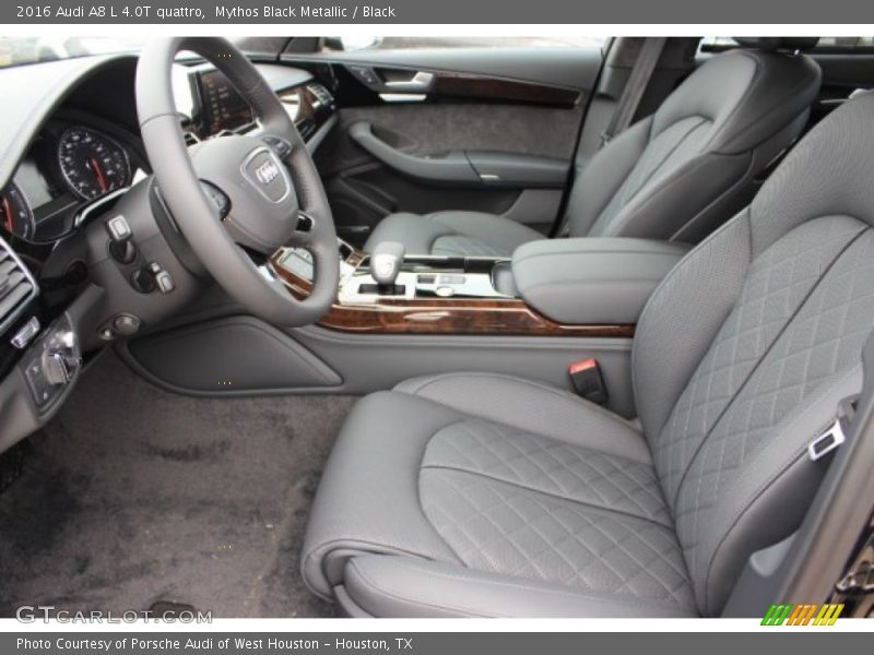 Front Seat of 2016 A8 L 4.0T quattro