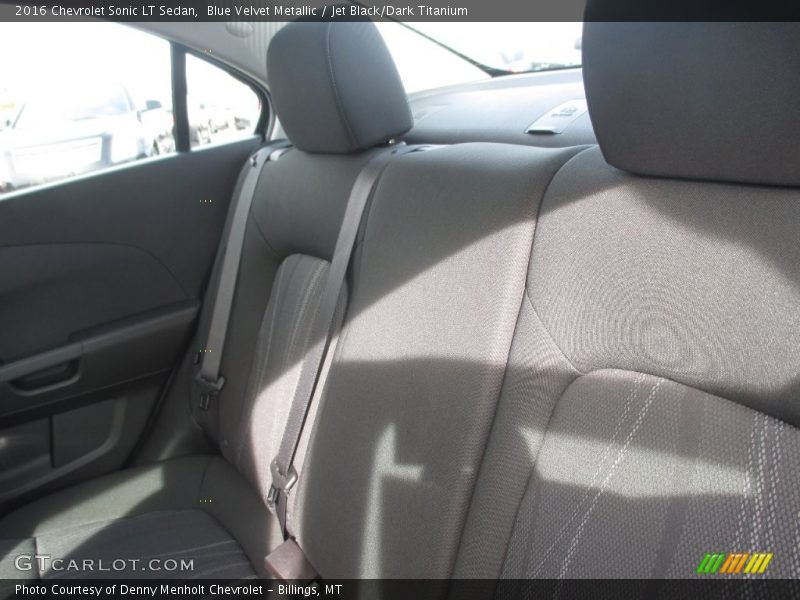 Blue Velvet Metallic / Jet Black/Dark Titanium 2016 Chevrolet Sonic LT Sedan