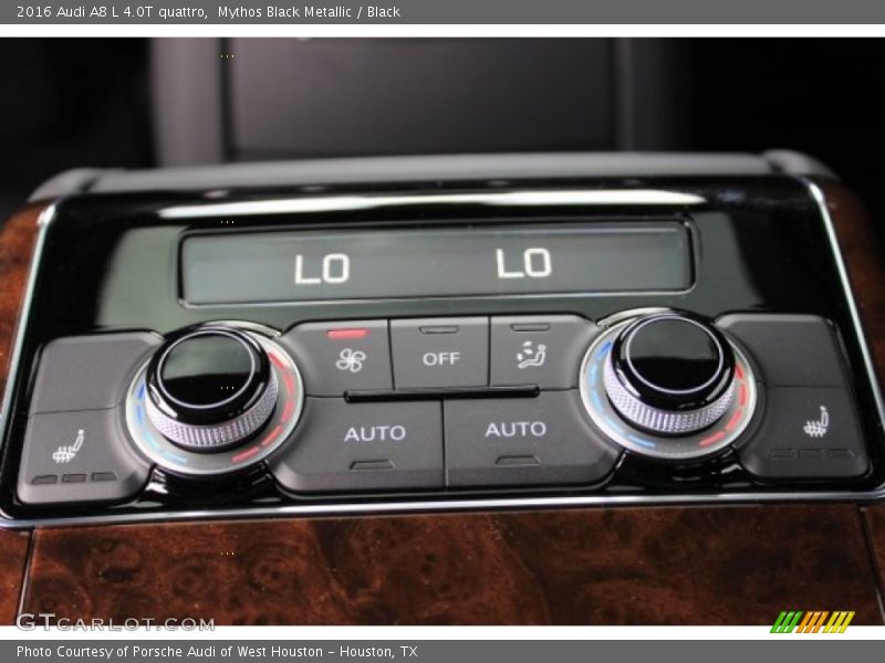 Controls of 2016 A8 L 4.0T quattro