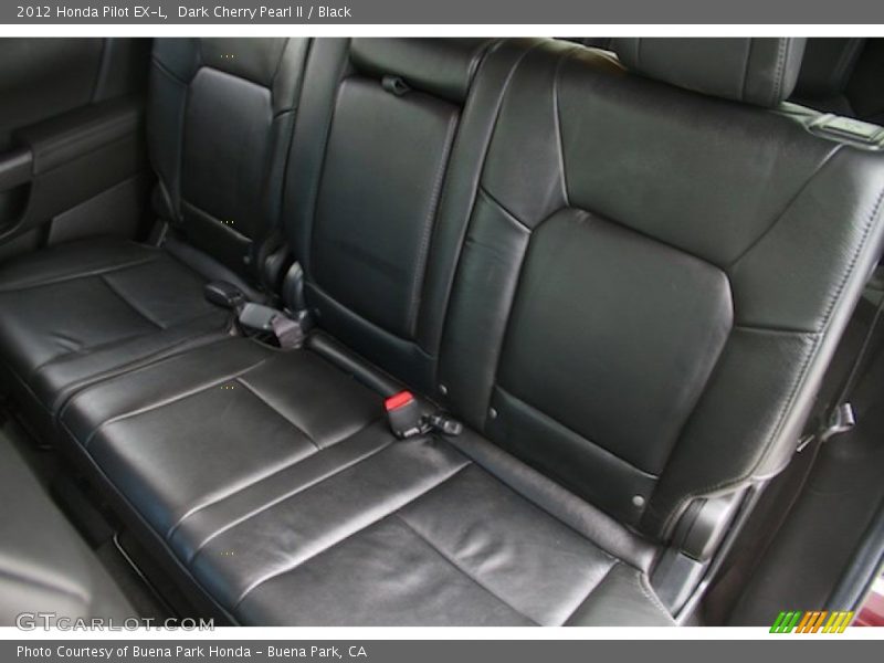 Dark Cherry Pearl II / Black 2012 Honda Pilot EX-L