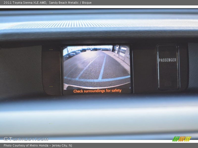 Sandy Beach Metallic / Bisque 2011 Toyota Sienna XLE AWD