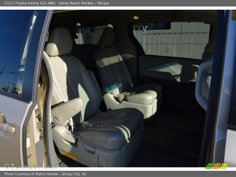 Sandy Beach Metallic / Bisque 2011 Toyota Sienna XLE AWD