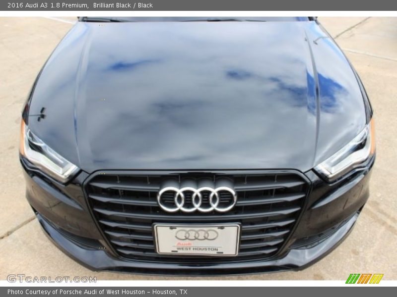 Brilliant Black / Black 2016 Audi A3 1.8 Premium