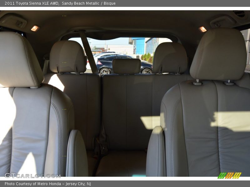 Sandy Beach Metallic / Bisque 2011 Toyota Sienna XLE AWD