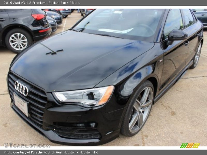 Brilliant Black / Black 2016 Audi A3 1.8 Premium
