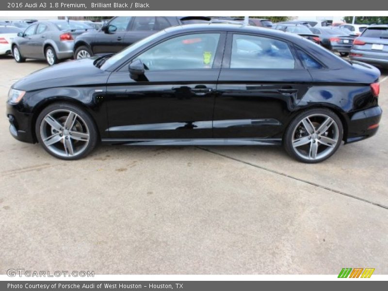 Brilliant Black / Black 2016 Audi A3 1.8 Premium