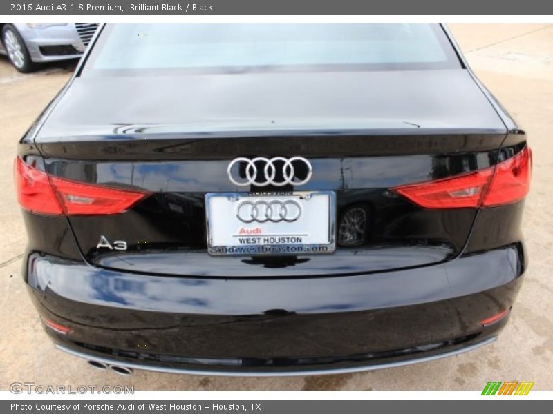 Brilliant Black / Black 2016 Audi A3 1.8 Premium