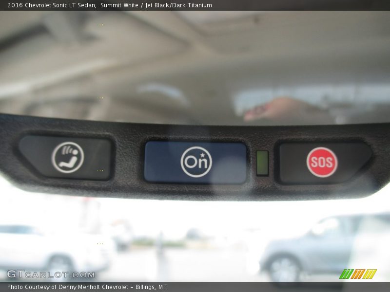 Summit White / Jet Black/Dark Titanium 2016 Chevrolet Sonic LT Sedan