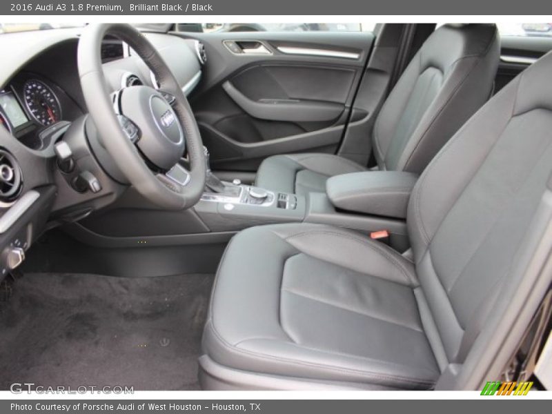 Brilliant Black / Black 2016 Audi A3 1.8 Premium