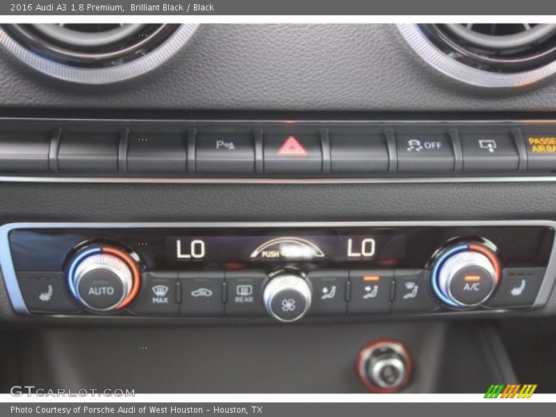Brilliant Black / Black 2016 Audi A3 1.8 Premium
