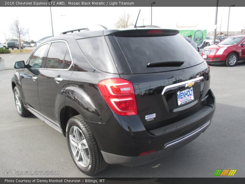 Mosaic Black Metallic / Light Titanium 2016 Chevrolet Equinox LTZ AWD