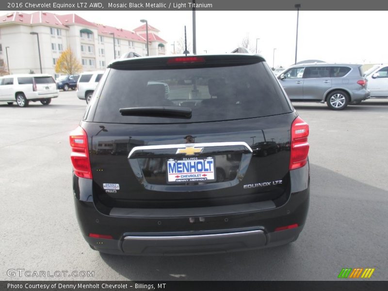 Mosaic Black Metallic / Light Titanium 2016 Chevrolet Equinox LTZ AWD