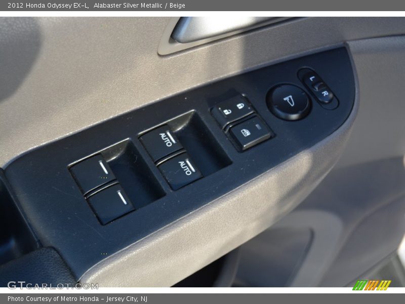 Alabaster Silver Metallic / Beige 2012 Honda Odyssey EX-L