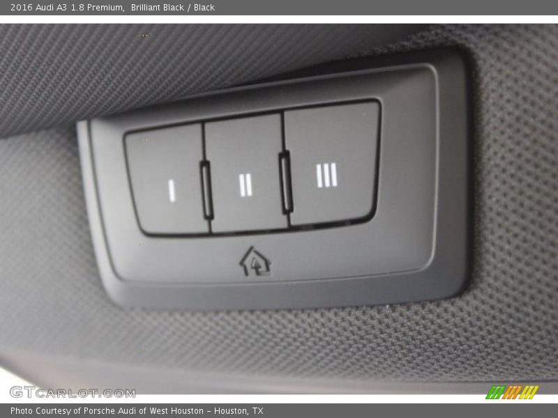 Brilliant Black / Black 2016 Audi A3 1.8 Premium