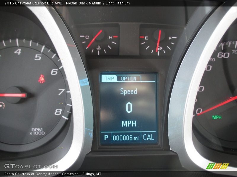Mosaic Black Metallic / Light Titanium 2016 Chevrolet Equinox LTZ AWD