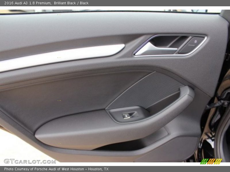 Brilliant Black / Black 2016 Audi A3 1.8 Premium