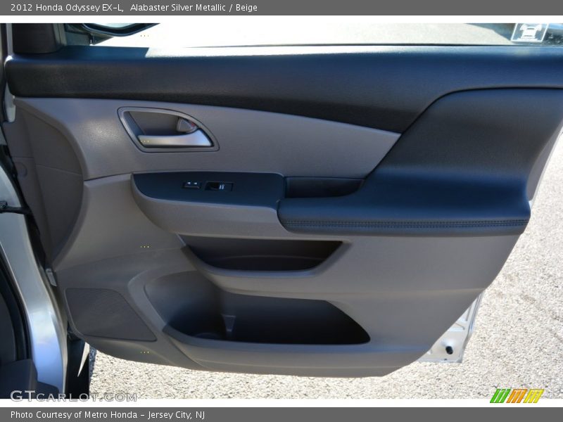 Alabaster Silver Metallic / Beige 2012 Honda Odyssey EX-L