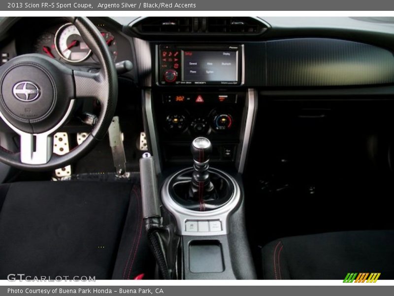 Argento Silver / Black/Red Accents 2013 Scion FR-S Sport Coupe
