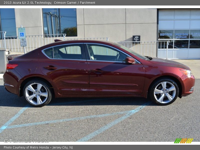 Crimson Garnet / Parchment 2013 Acura ILX 2.0L Technology