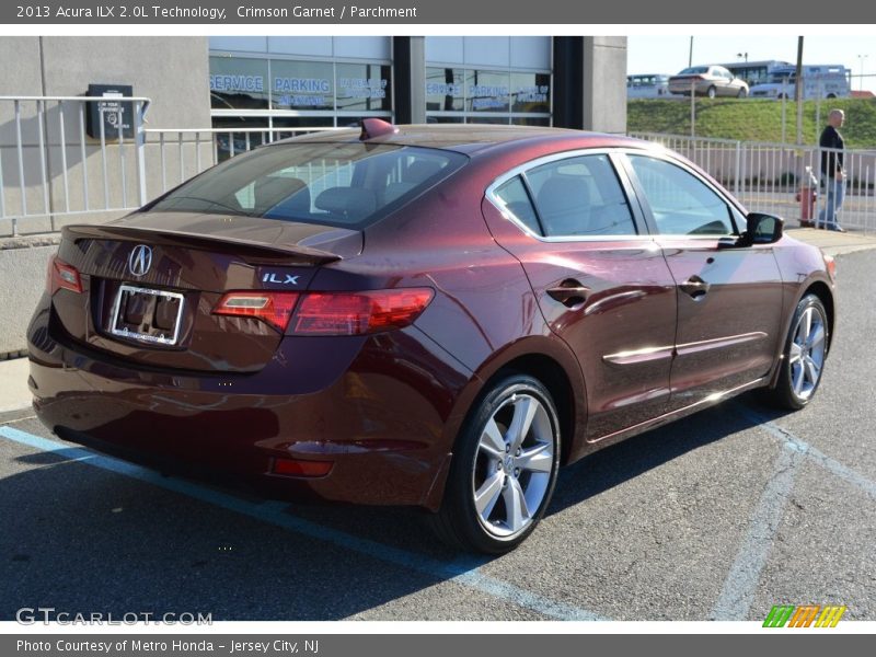 Crimson Garnet / Parchment 2013 Acura ILX 2.0L Technology