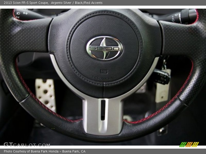 Argento Silver / Black/Red Accents 2013 Scion FR-S Sport Coupe