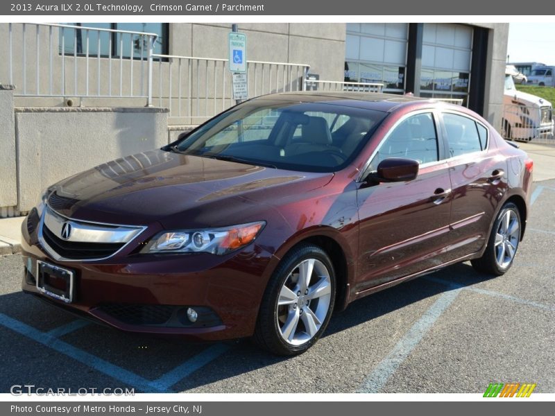 Crimson Garnet / Parchment 2013 Acura ILX 2.0L Technology