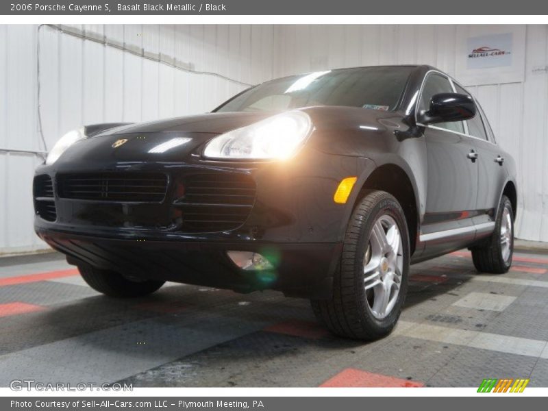 Basalt Black Metallic / Black 2006 Porsche Cayenne S