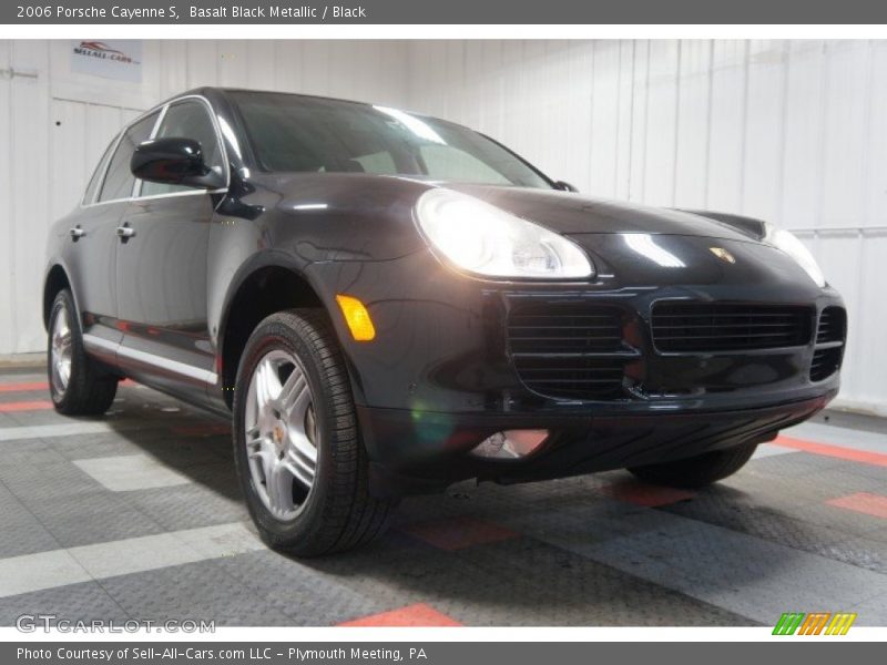 Basalt Black Metallic / Black 2006 Porsche Cayenne S