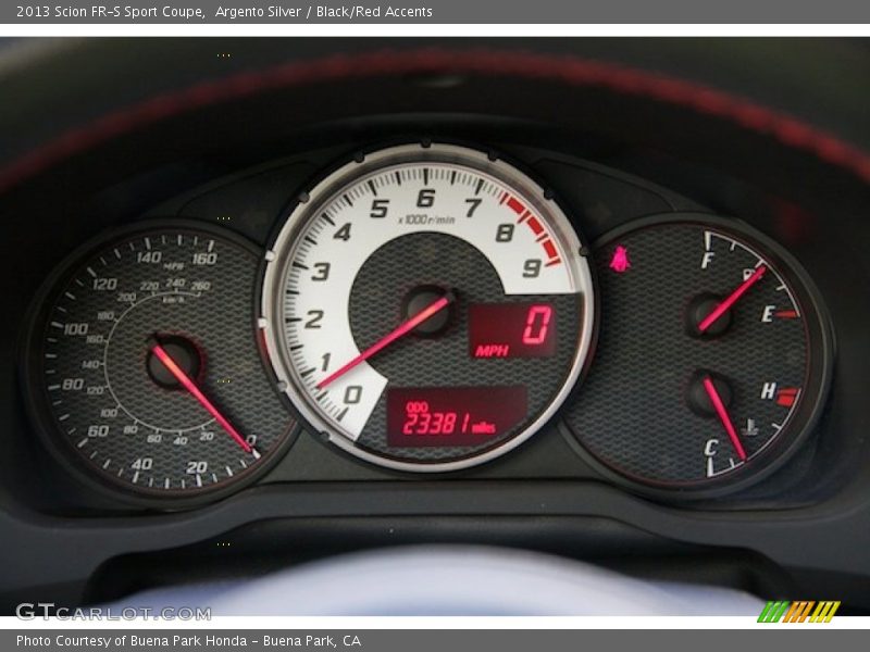 Argento Silver / Black/Red Accents 2013 Scion FR-S Sport Coupe