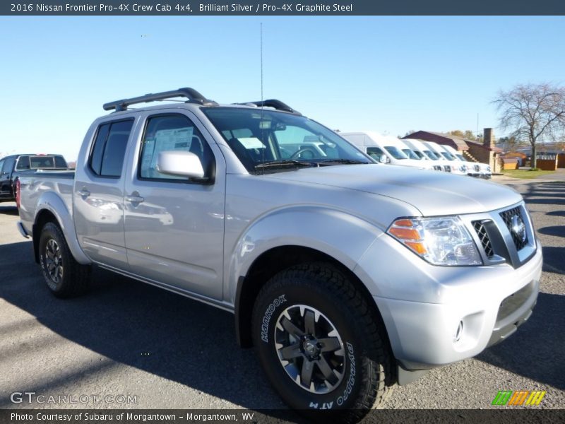 Front 3/4 View of 2016 Frontier Pro-4X Crew Cab 4x4