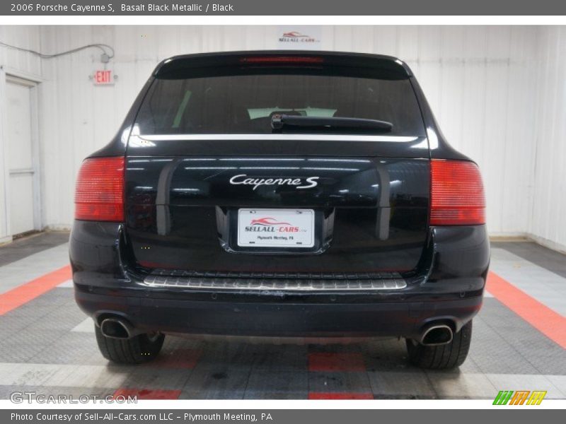 Basalt Black Metallic / Black 2006 Porsche Cayenne S