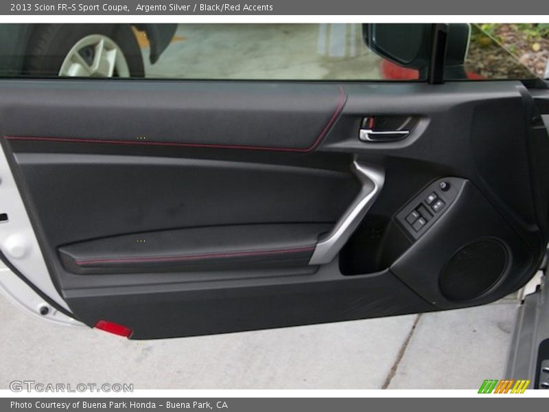 Argento Silver / Black/Red Accents 2013 Scion FR-S Sport Coupe