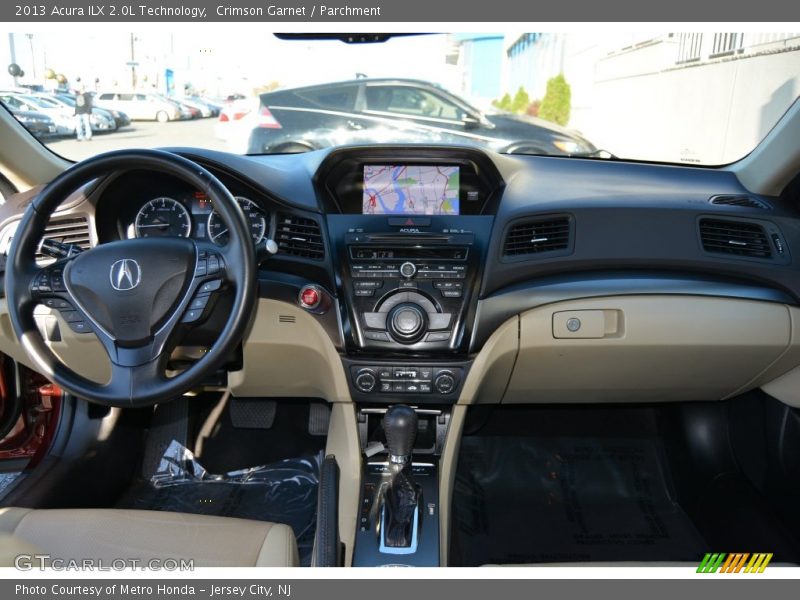 Crimson Garnet / Parchment 2013 Acura ILX 2.0L Technology