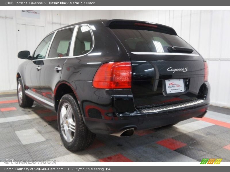 Basalt Black Metallic / Black 2006 Porsche Cayenne S