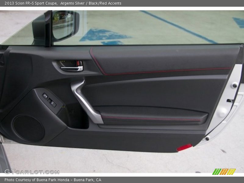 Argento Silver / Black/Red Accents 2013 Scion FR-S Sport Coupe