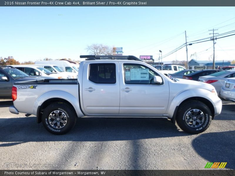  2016 Frontier Pro-4X Crew Cab 4x4 Brilliant Silver