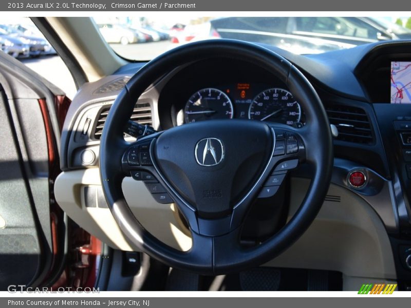 Crimson Garnet / Parchment 2013 Acura ILX 2.0L Technology