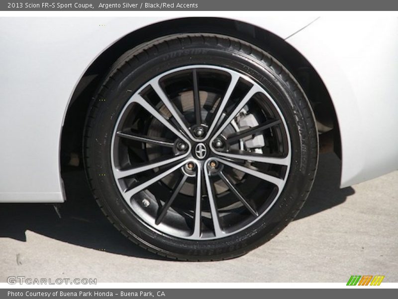 Argento Silver / Black/Red Accents 2013 Scion FR-S Sport Coupe