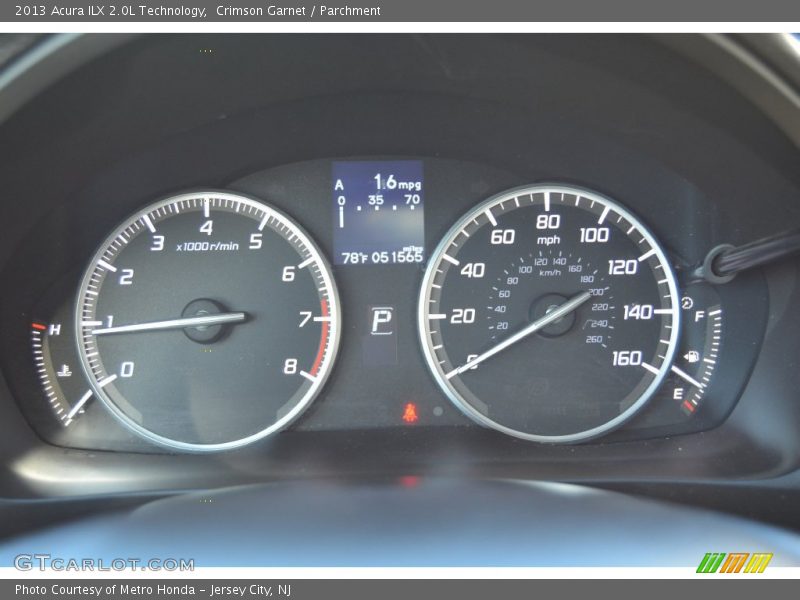 Crimson Garnet / Parchment 2013 Acura ILX 2.0L Technology