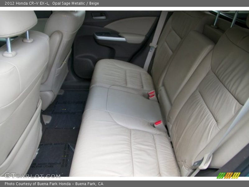 Opal Sage Metallic / Beige 2012 Honda CR-V EX-L