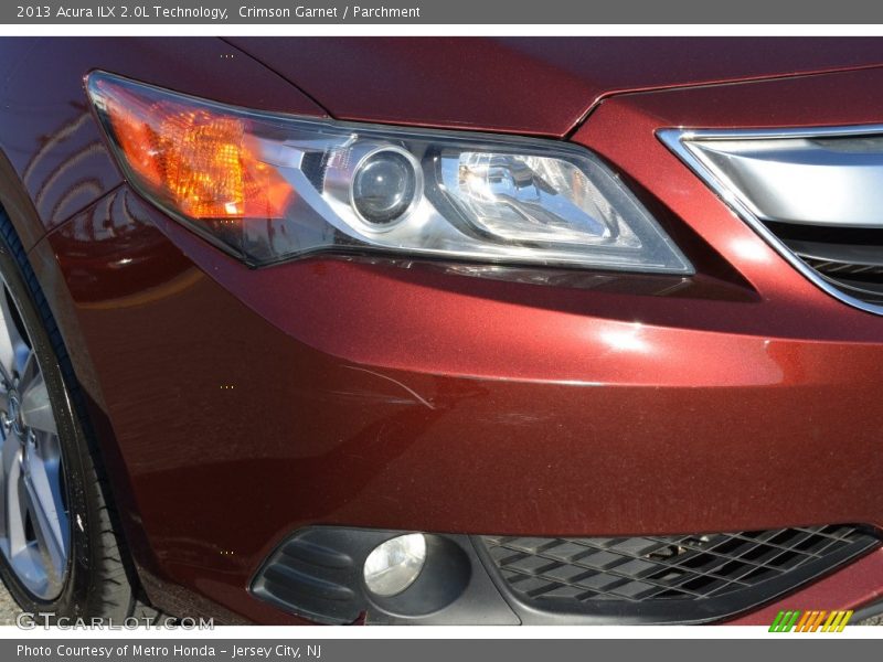 Crimson Garnet / Parchment 2013 Acura ILX 2.0L Technology