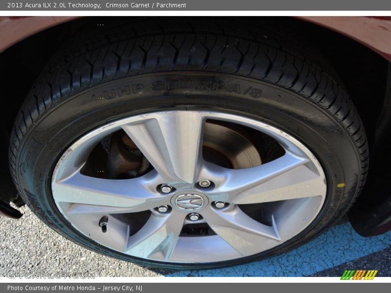 Crimson Garnet / Parchment 2013 Acura ILX 2.0L Technology
