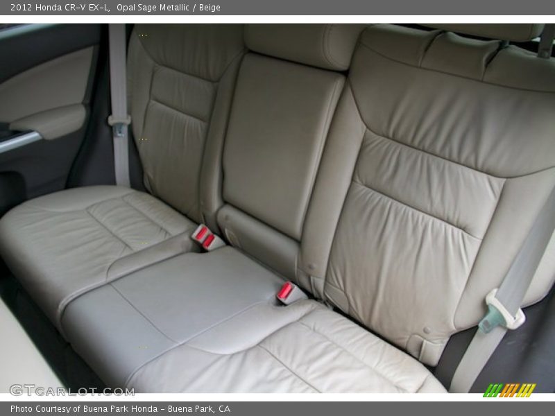 Opal Sage Metallic / Beige 2012 Honda CR-V EX-L